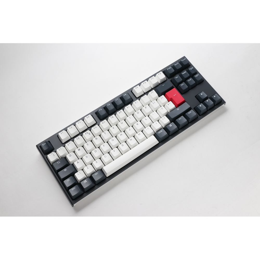 Ducky - Ducky One 2 Tuxedo TKL USB Mechanical Gaming Keyboard Silent Red MX Switch (DKON1887-SUKPDZZBX)