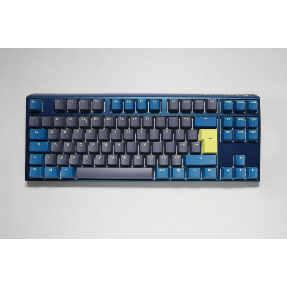 Ducky One 3 Daybreak TKL USB Mechanical Gaming Keyboard UK Layout Cherry Blue