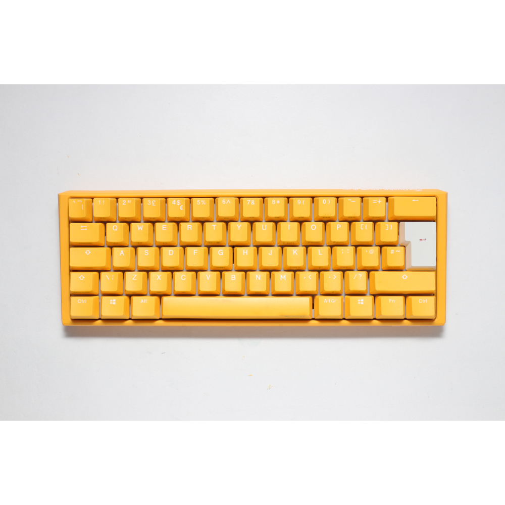 Ducky - Ducky One 3 Yellow Mini USB Mechanical RGB Gaming Keyboard UK Layout Cherry Red