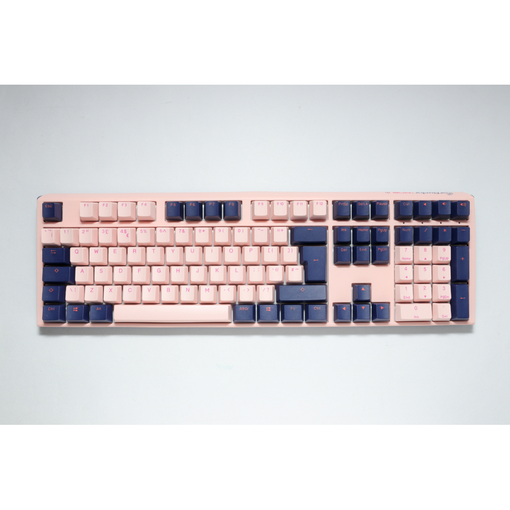 Ducky - Ducky One 3 Fuji USB Mechanical Gaming Keyboard UK Layout Cherry Silent Red