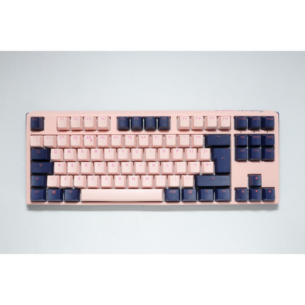 Ducky One 3 Fuji TKL USB Mechanical Gaming Keyboard UK Layout Cherry Blue
