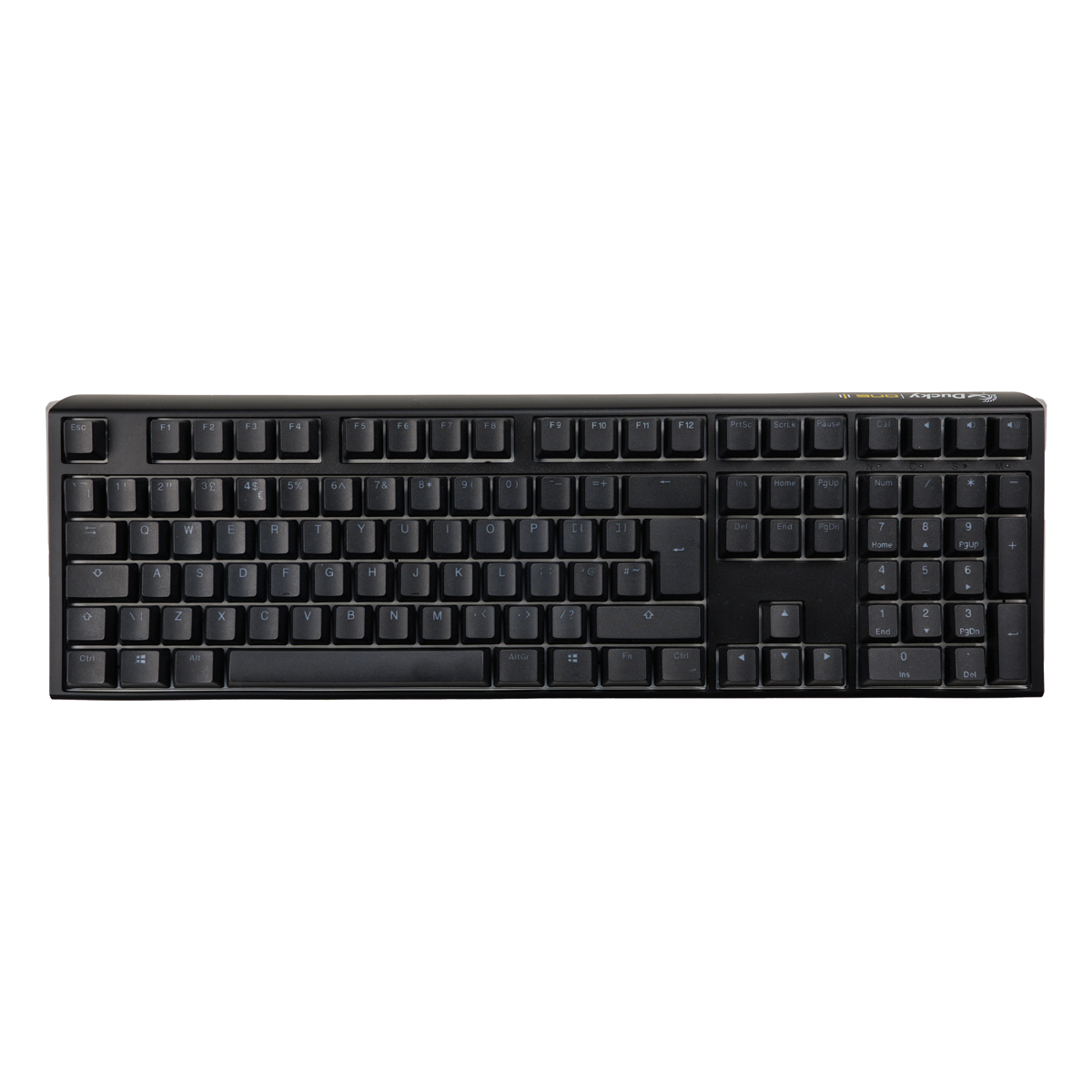 Ducky - Ducky One 3 Classic Fullsize USB RGB Mechanical Gaming Keyboard Cherry Black - Black UK Layout