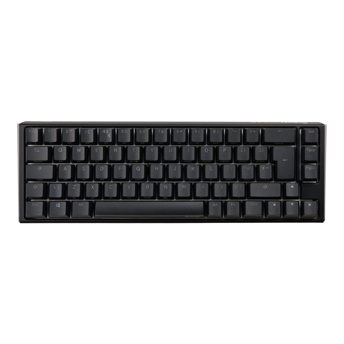 Ducky - Ducky One 3 Classic 65 USB RGB Mechanical Gaming Keyboard Cherry Black - Black UK Layout