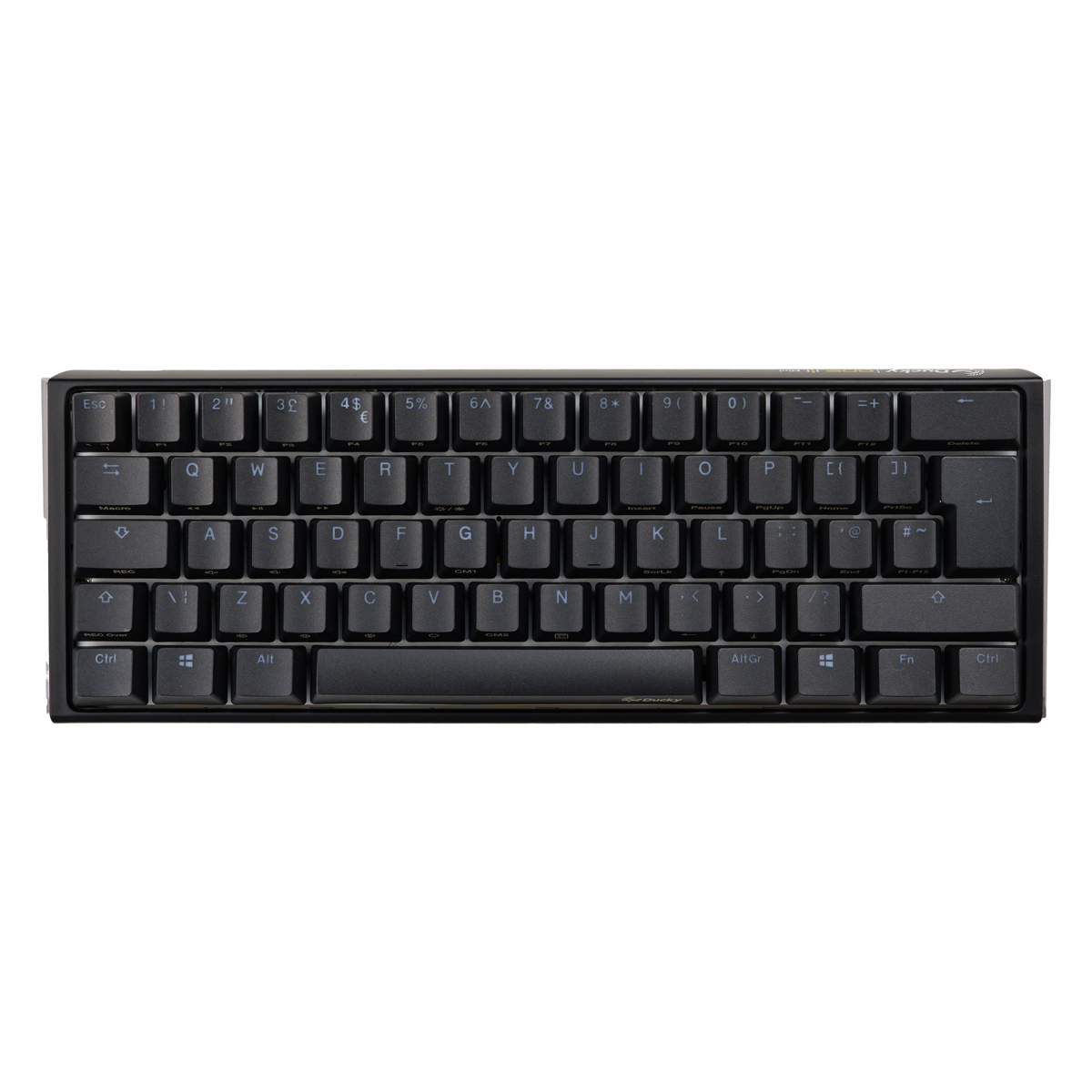 Ducky - Ducky One 3 Classic 60 USB RGB Mechanical Gaming Keyboard Cherry Black - Black UK Layout