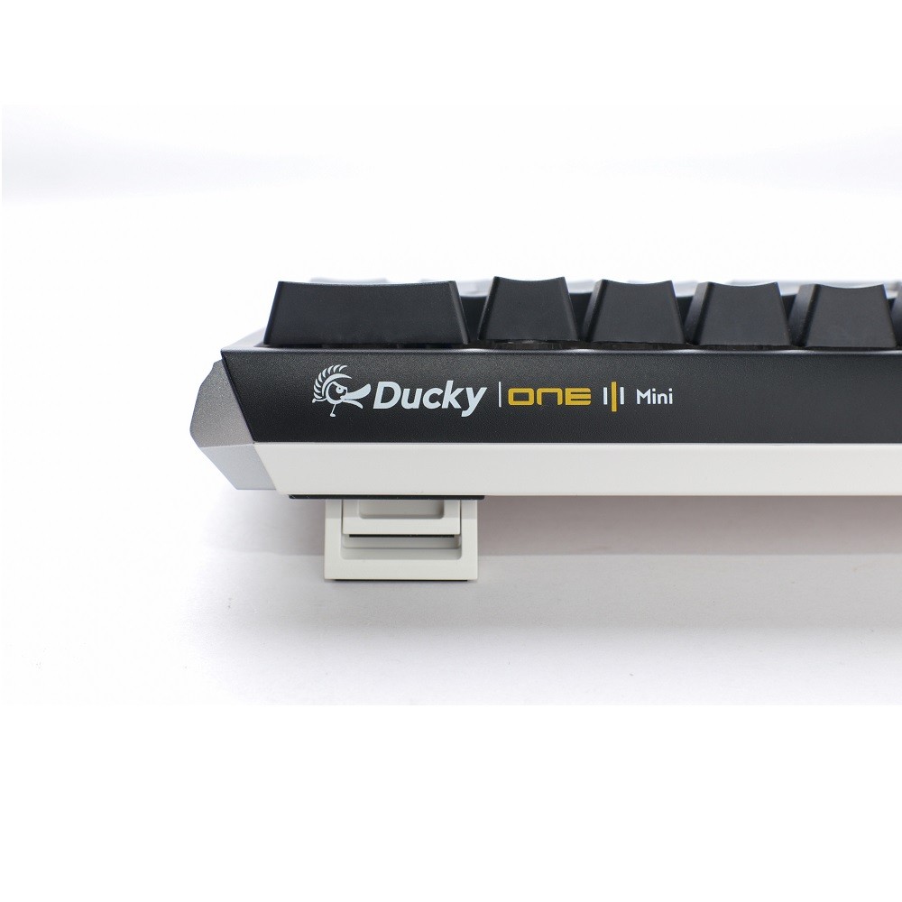 Ducky - Ducky One 3 Classic 60 USB RGB Mechanical Gaming Keyboard Cherry Clear - Black UK Layout