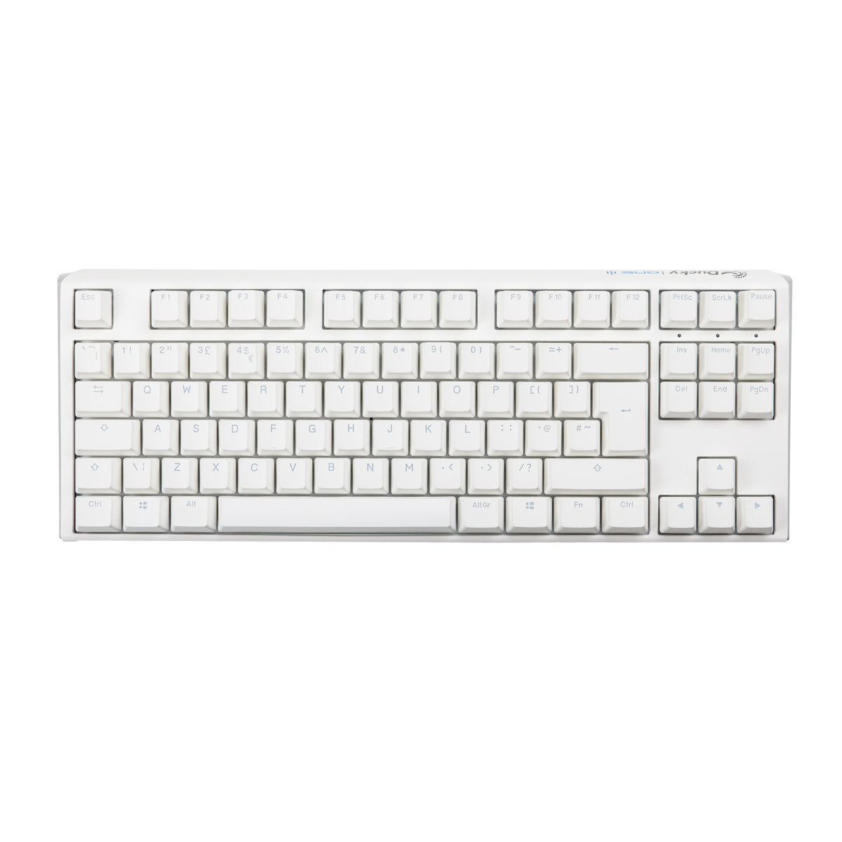 Ducky - Ducky One 3 Classic TKL USB RGB Mechanical Gaming Keyboard Cherry Black - Pure White UK Layout