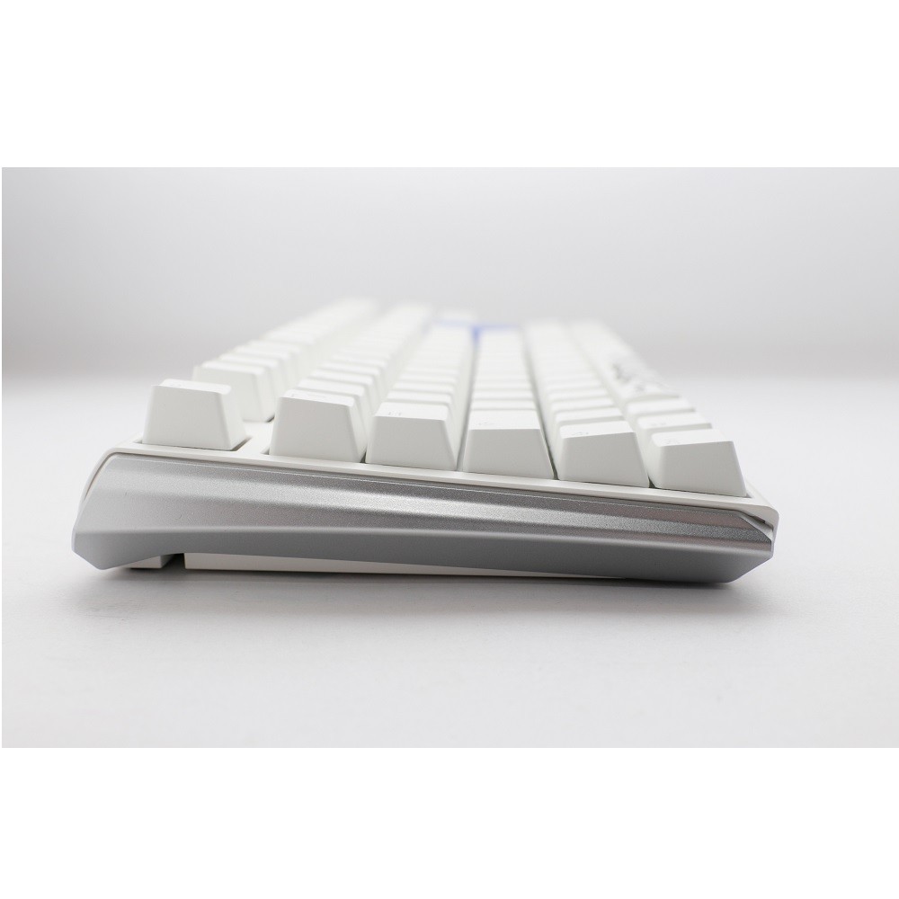 Ducky - Ducky One 3 Classic TKL USB RGB Mechanical Gaming Keyboard Cherry Clear - Pure White UK Layout