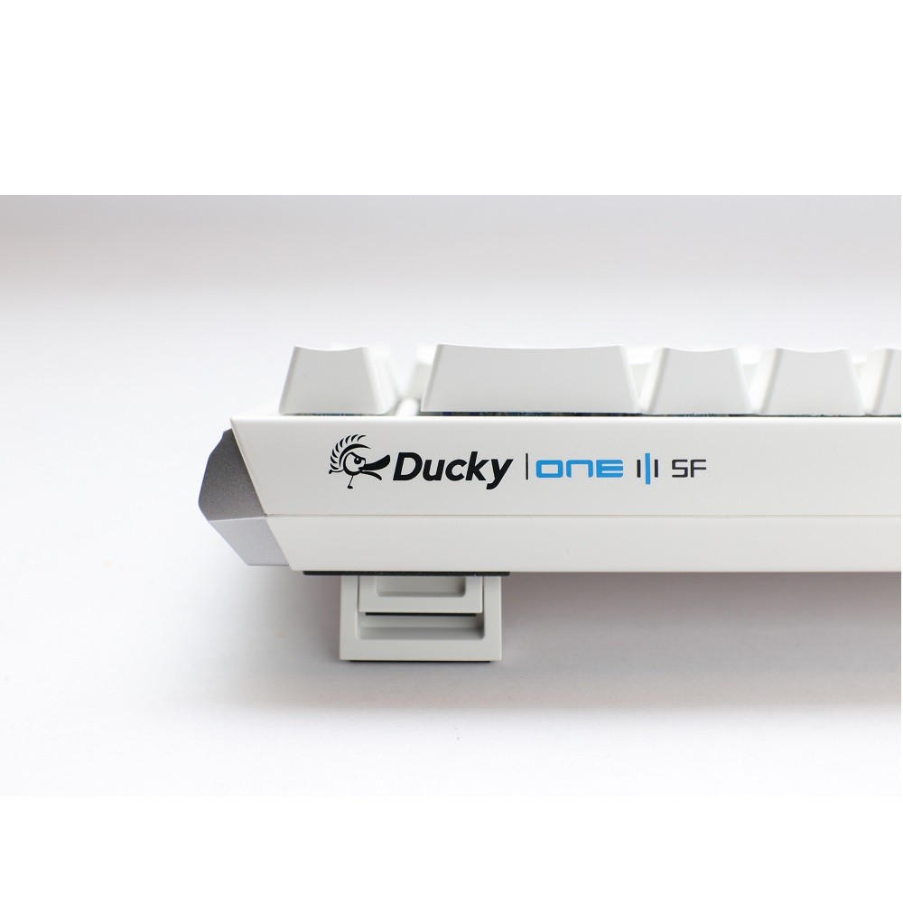 Ducky - Ducky One 3 Classic 65 USB RGB Mechanical Gaming Keyboard Cherry Clear - Pure White UK Layout