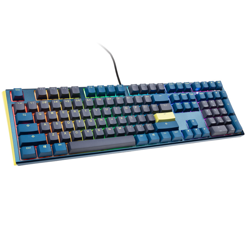 Ducky One 3 Daybreak Mechanical Gaming Keyboard RGB LED - MX-Speed-Silver (US Layout)