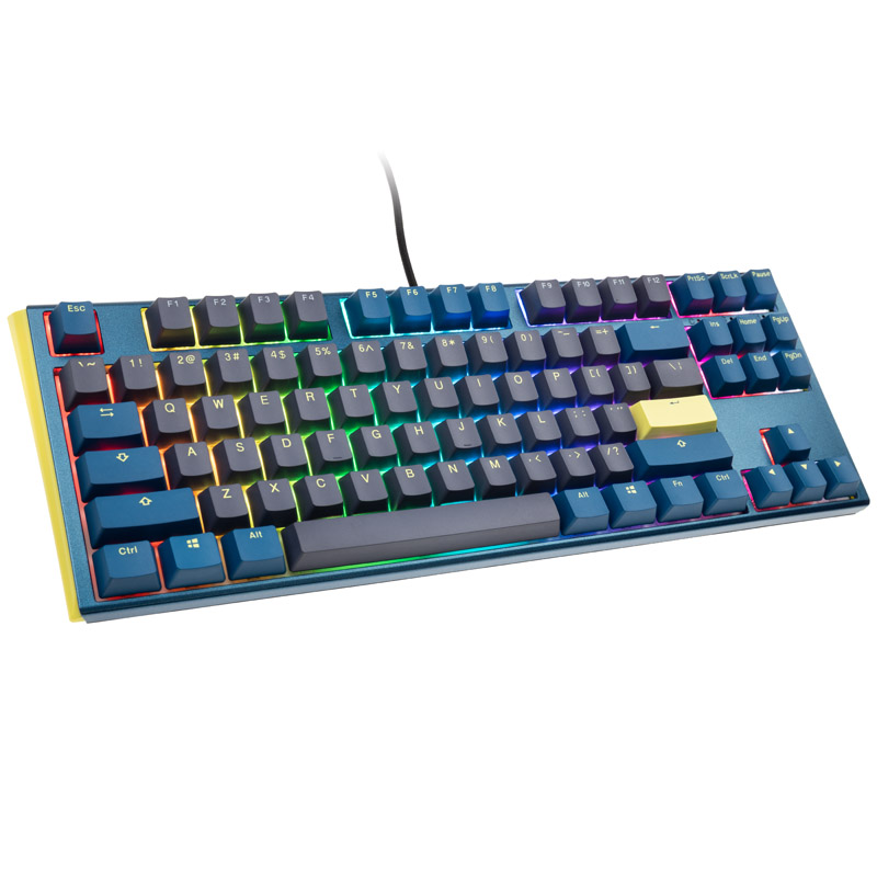 HyperX Rubber Keycaps – Gaming Accessory Kit, 19 Keys, English ( US) Layout, Blue
