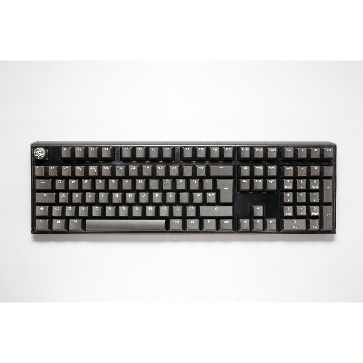 Ducky - Ducky One 3 Aura Mechanical Gaming Keyboard Black Cherry Red Switch UK Layout