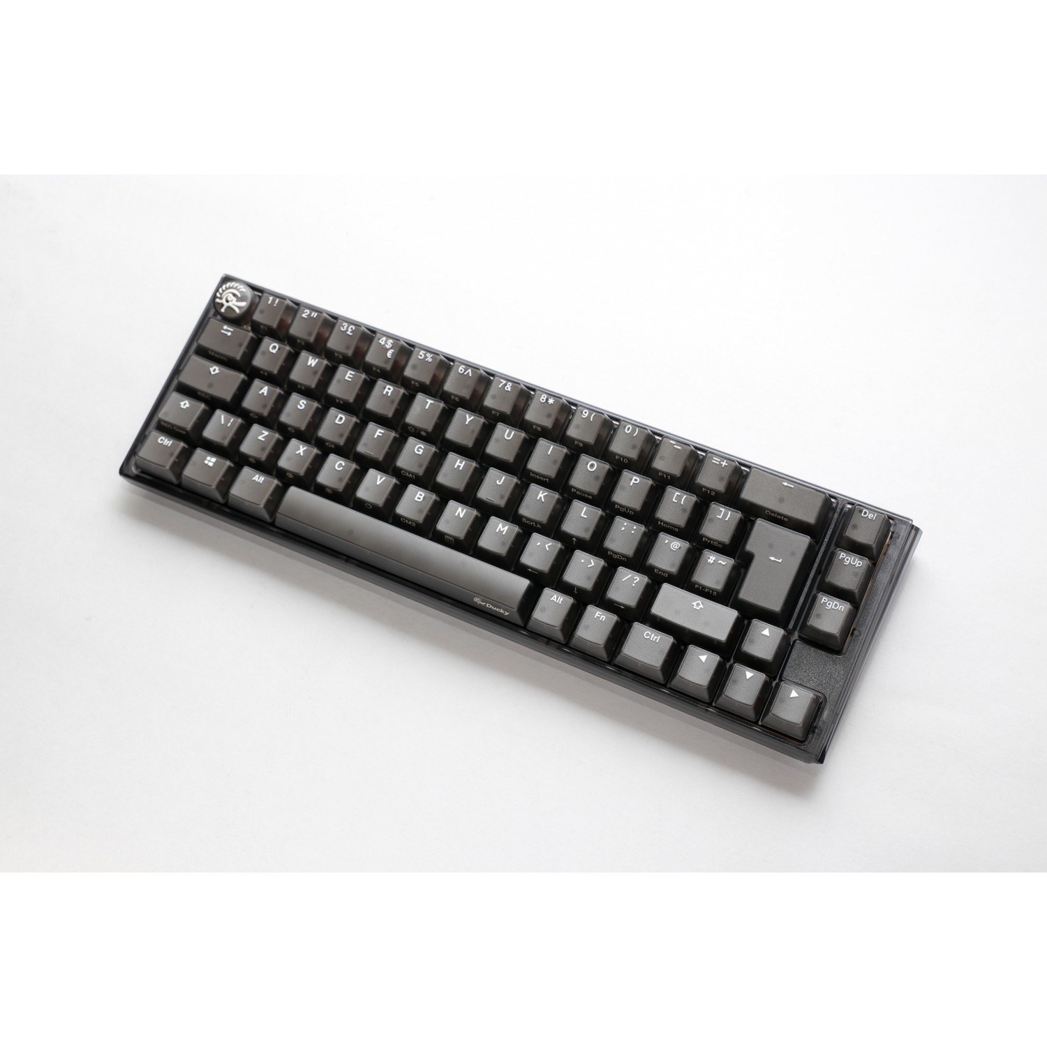 Ducky - Ducky One 3 Aura SF 65% Mechanical Gaming Keyboard Black Cherry Blue Switch UK Layout