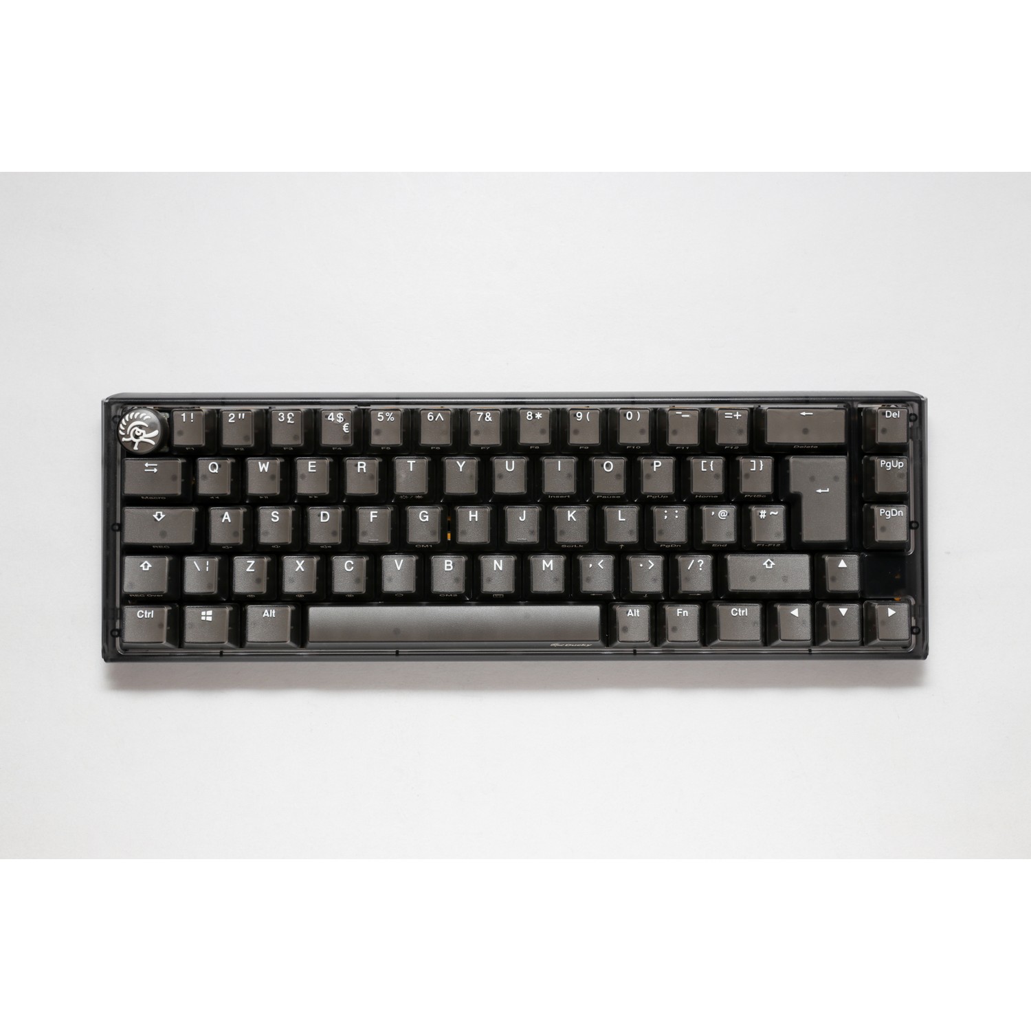 Ducky - Ducky One 3 Aura SF 65% Mechanical Gaming Keyboard Black Cherry Red Switch UK Layout