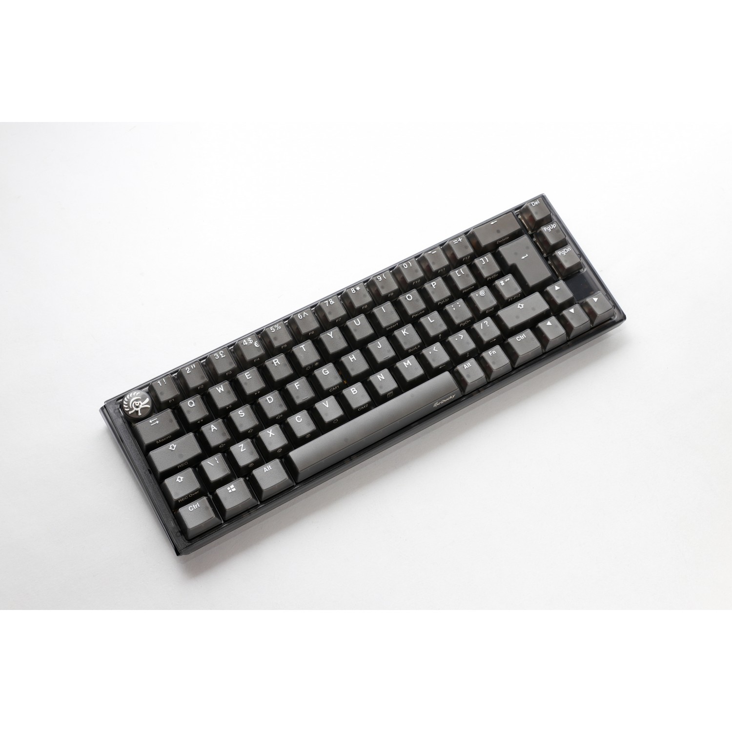 Ducky - Ducky One 3 Aura SF 65% Mechanical Gaming Keyboard Black Cherry Silent Red Switch UK Layout