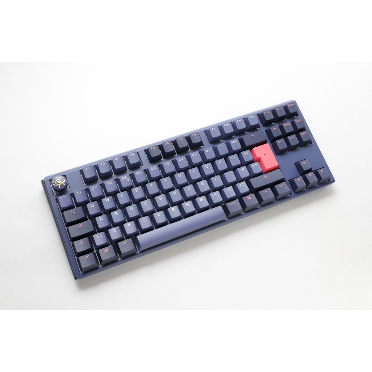 Ducky - Ducky One 3 Cosmic TKL 80% USB RGB Mechanical Gaming Keyboard Cherry MX Red Switch - UK Layout