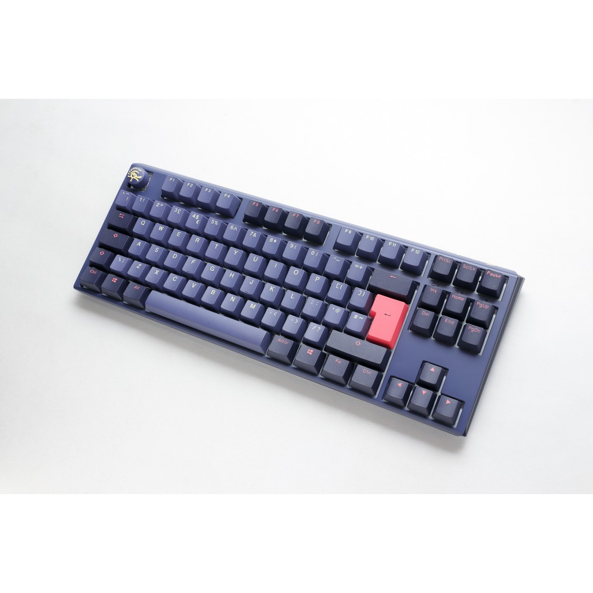 Ducky - Ducky One 3 Cosmic TKL 80% USB RGB Mechanical Gaming Keyboard Cherry MX Red Switch - UK Layout