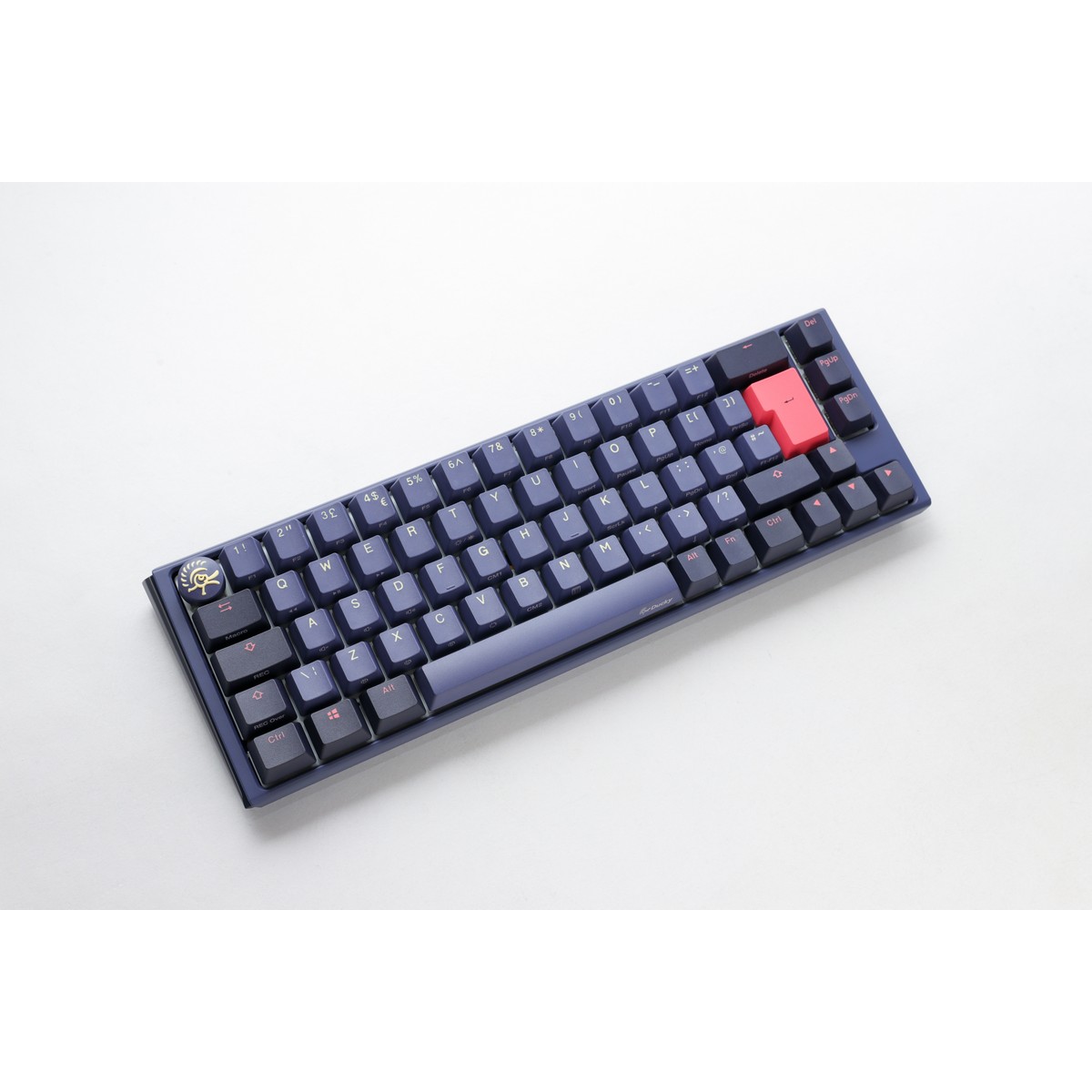 Ducky - Ducky One 3 Cosmic SF 65% USB RGB Mechanical Gaming Keyboard Cherry MX Blue Switch - UK Layout