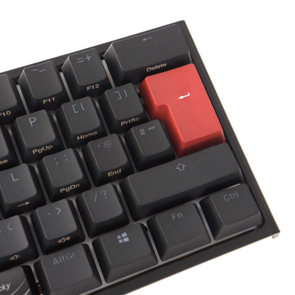 Ducky - Ducky One 2 Pro Mini 60% Mechanical Gaming Keyboard Black MX Cherry Silver Switch - UK Layout