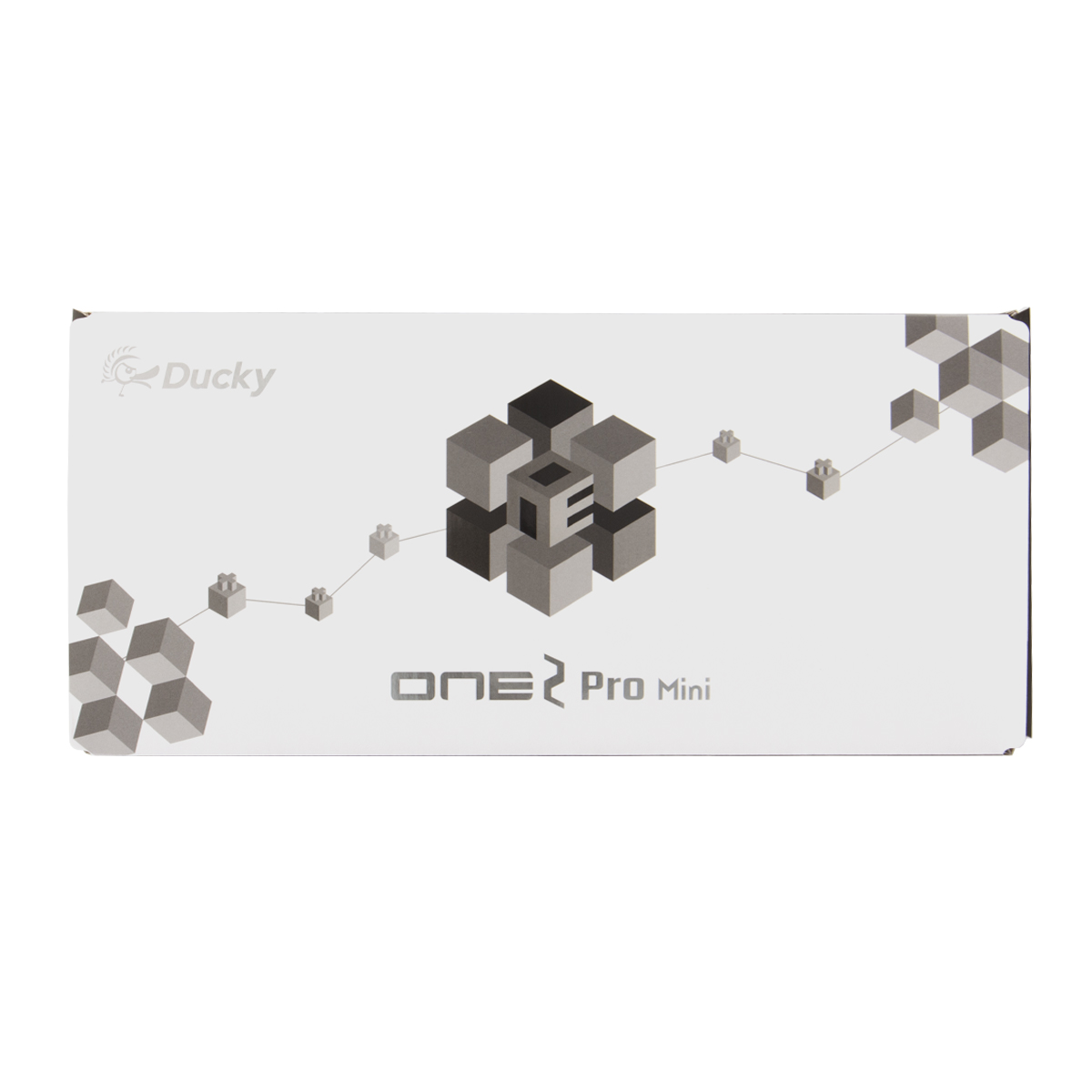 Ducky - Ducky One 2 Pro Mini 60% Mechanical Gaming Keyboard Black MX Cherry Silver Switch - UK Layout