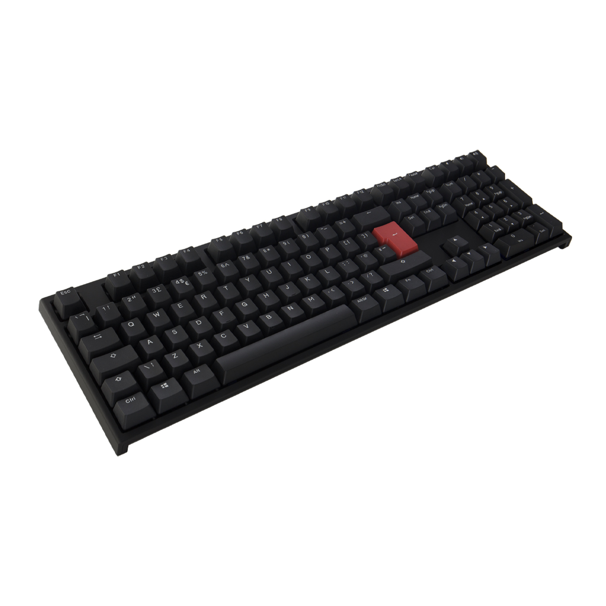 Ducky - Ducky One 2 Phantom Black Mechanical Gaming Keyboard Cherry MX Brown Switch - UK Layout