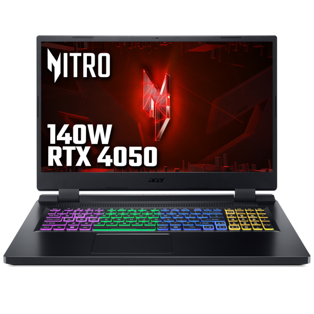 Acer Nitro 5 NVIDIA RTX 4050 16GB 15.6 FHD 144Hz Intel  i7-12650H Gaming Laptop