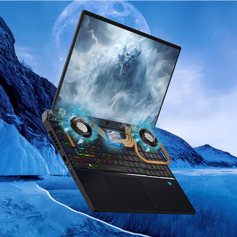 Acer - Acer Predator Helios 16 NVIDIA RTX 4070 16GB 16 WQXGA 250Hz Intel i9-14900HX Gaming Laptop