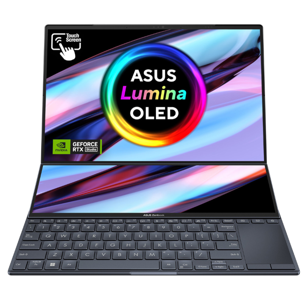 ASUS Zenbook Pro 14 Duo NVIDIA RTX 4050, 32GB, 14.5" OLED 120Hz, Intel Core i9 13900H Laptop