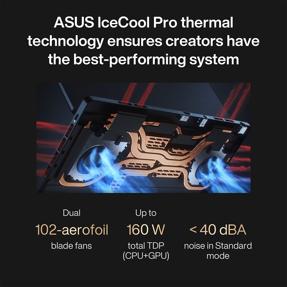 Asus - ASUS ProArt StudioBook 16 NVIDIA RTX 4070, 32GB, 16" OLED Touch 120Hz, Intel i9-13980HX Laptop