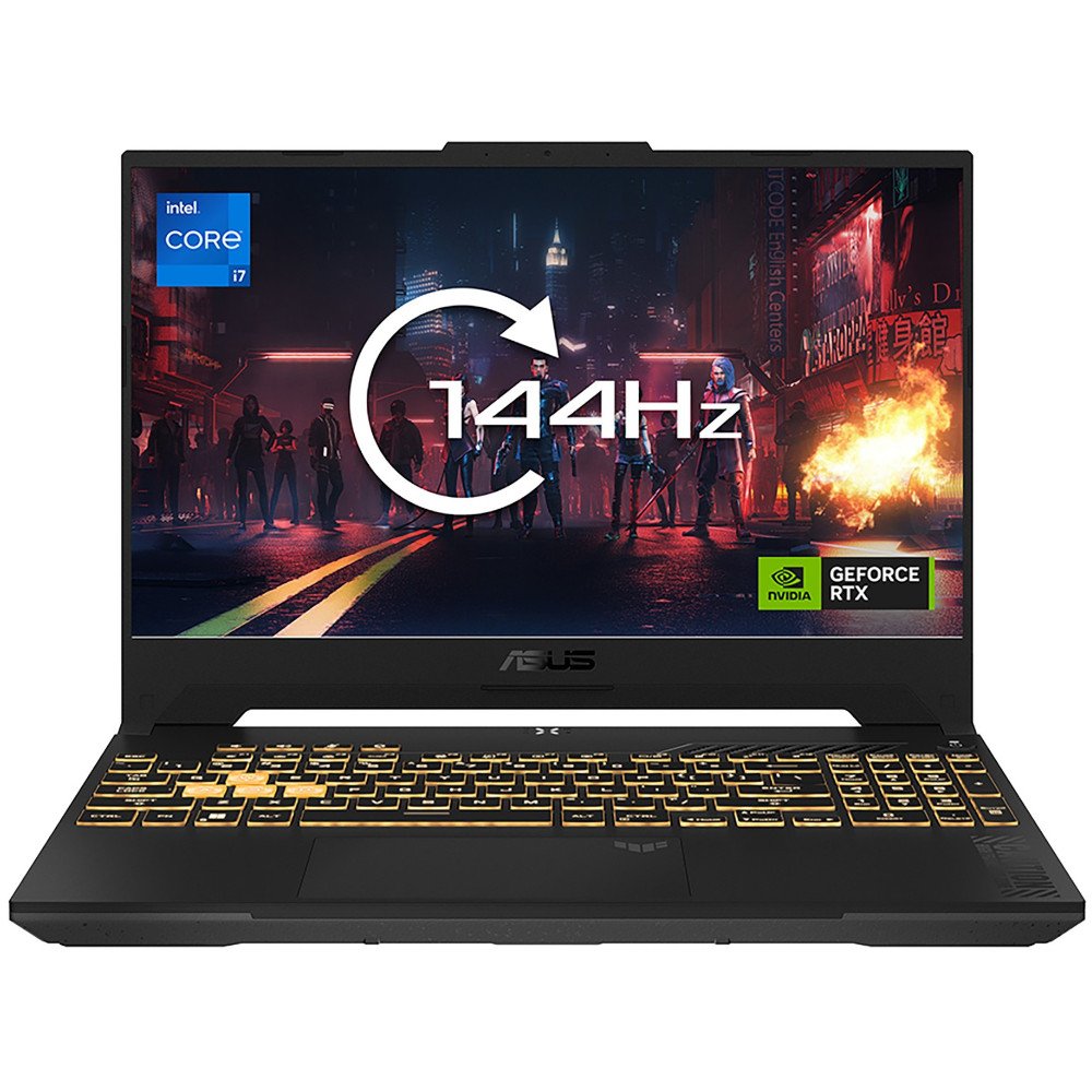 ASUS TUF Gaming F15 NVIDIA RTX 4060, 16GB, 15.6" FHD 144Hz, Intel 7-13620H Gaming Laptops