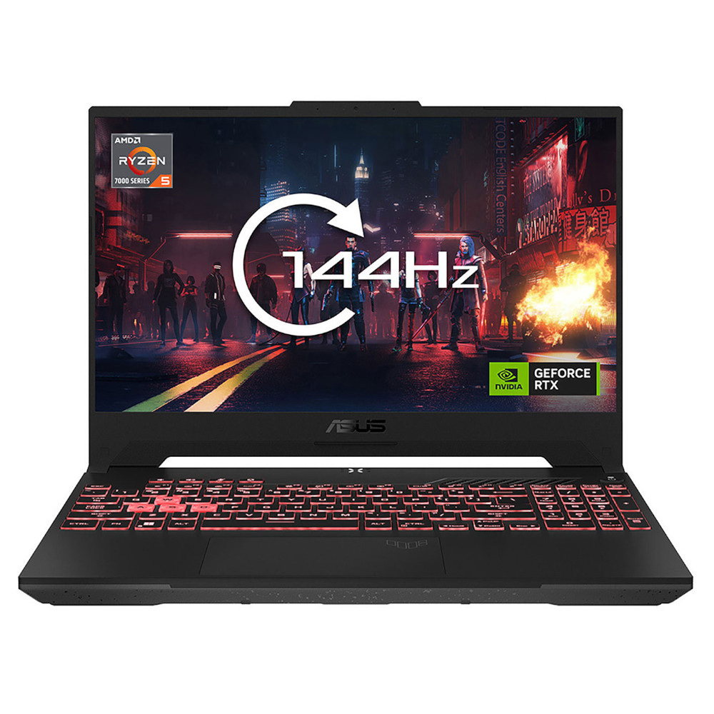 ASUS TUF Gaming A15 NVIDIA RTX 4050 16GB 15.6" FHD 144Hz AMD Ryzen R7-7435HS Gaming Laptop