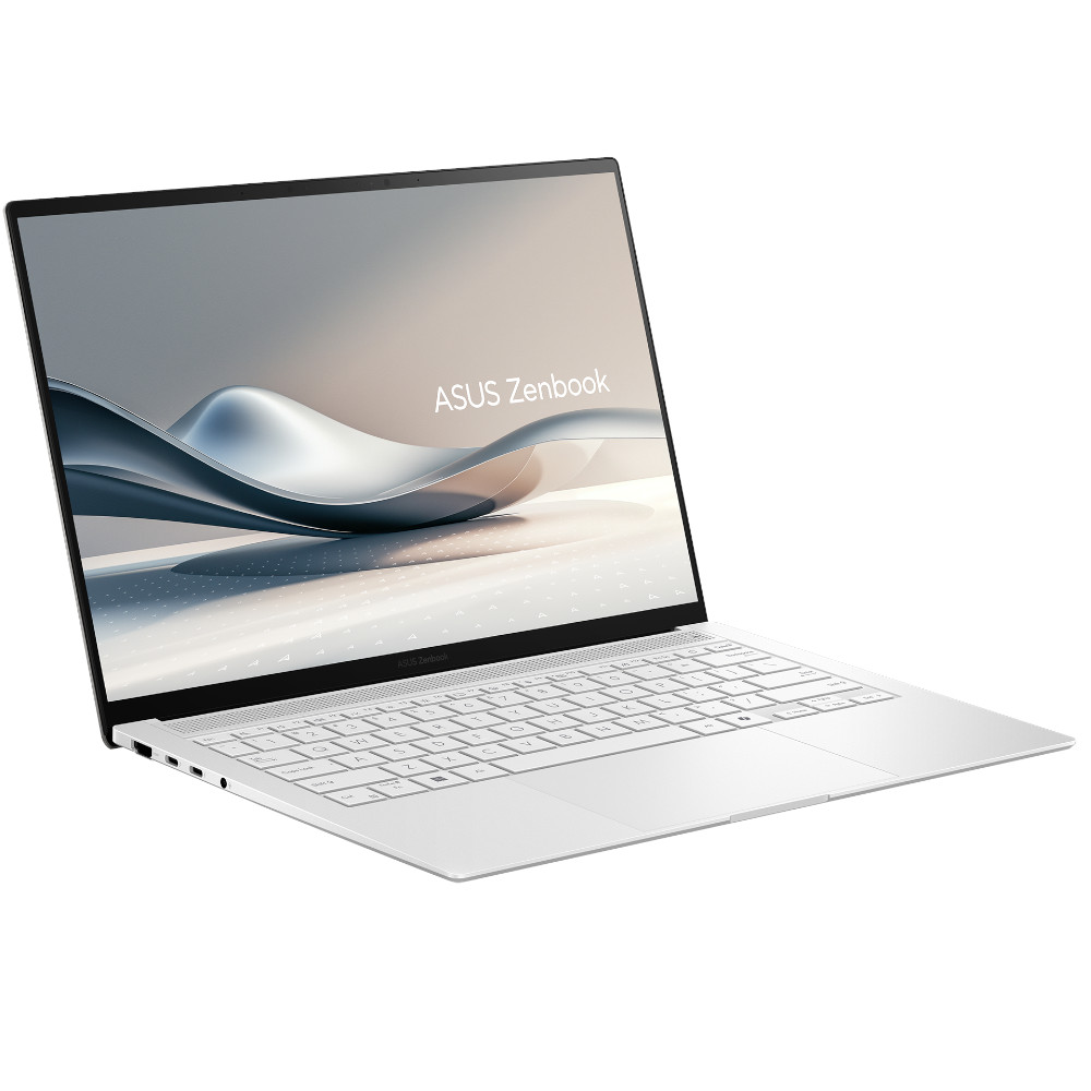 ASUS Zenbook S 14 OLED, 32GB, 14" 3K OLED Touchscreen 1TB Intel Core Ultra 7 258V White Laptop