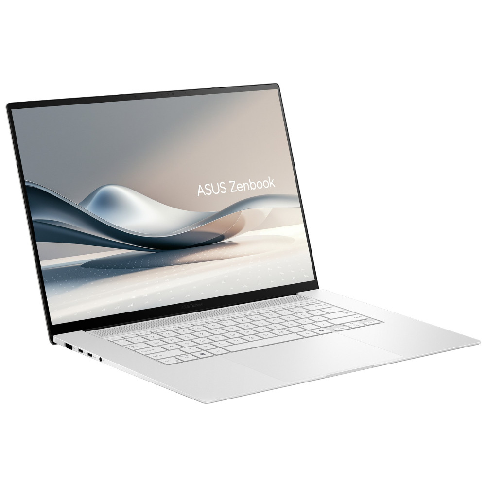 Asus - ASUS Zenbook S 16, 32GB, 16" 3K OLED Touch Screen 1TB AMD Ryzen AI 9 HX 370 White Laptop