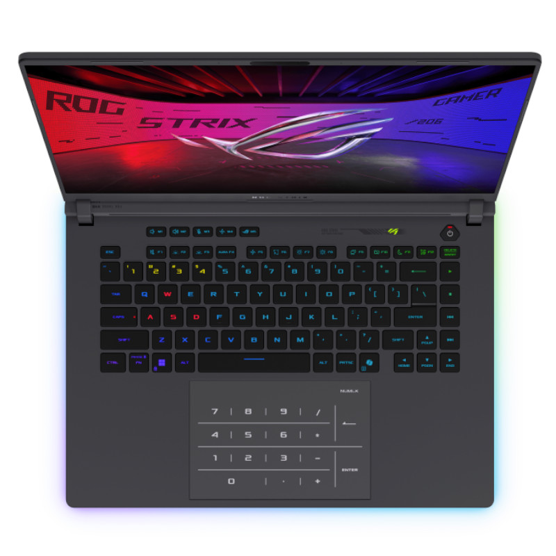 Asus - ASUS ROG Strix G16 NVIDIA RTX 5080, 32GB, 16.0" WQXGA 240Hz, Intel Ultra Core 9 275HX Gaming Laptop