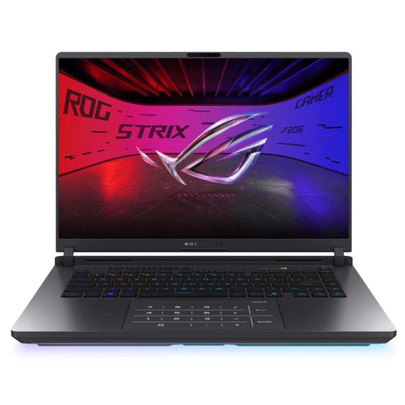 Asus - ASUS ROG Strix G16 NVIDIA RTX 5080, 32GB, 16.0" WQXGA 240Hz, Intel Ultra Core 9 275HX Gaming Laptop