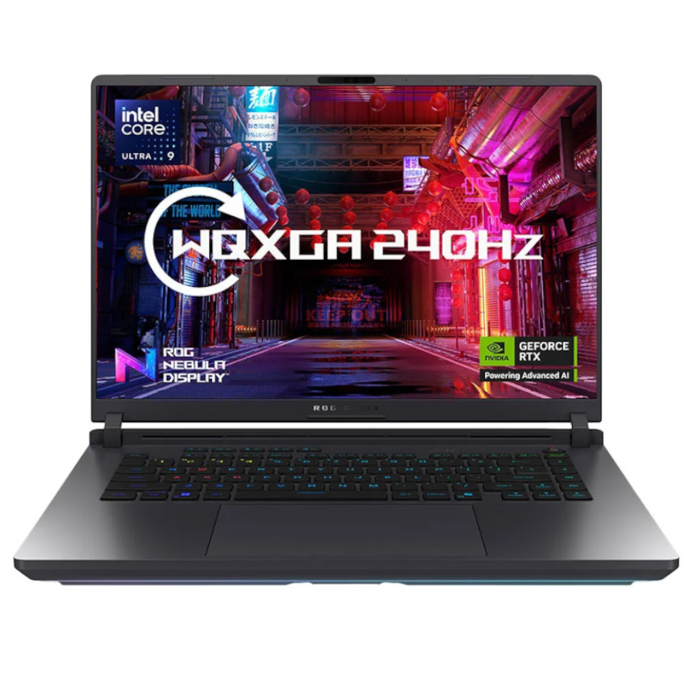 ASUS ROG Strix G16 NVIDIA RTX 5080, 32GB, 16.0" WQXGA 240Hz, Intel Ultra Core 9 275HX Gaming Laptop