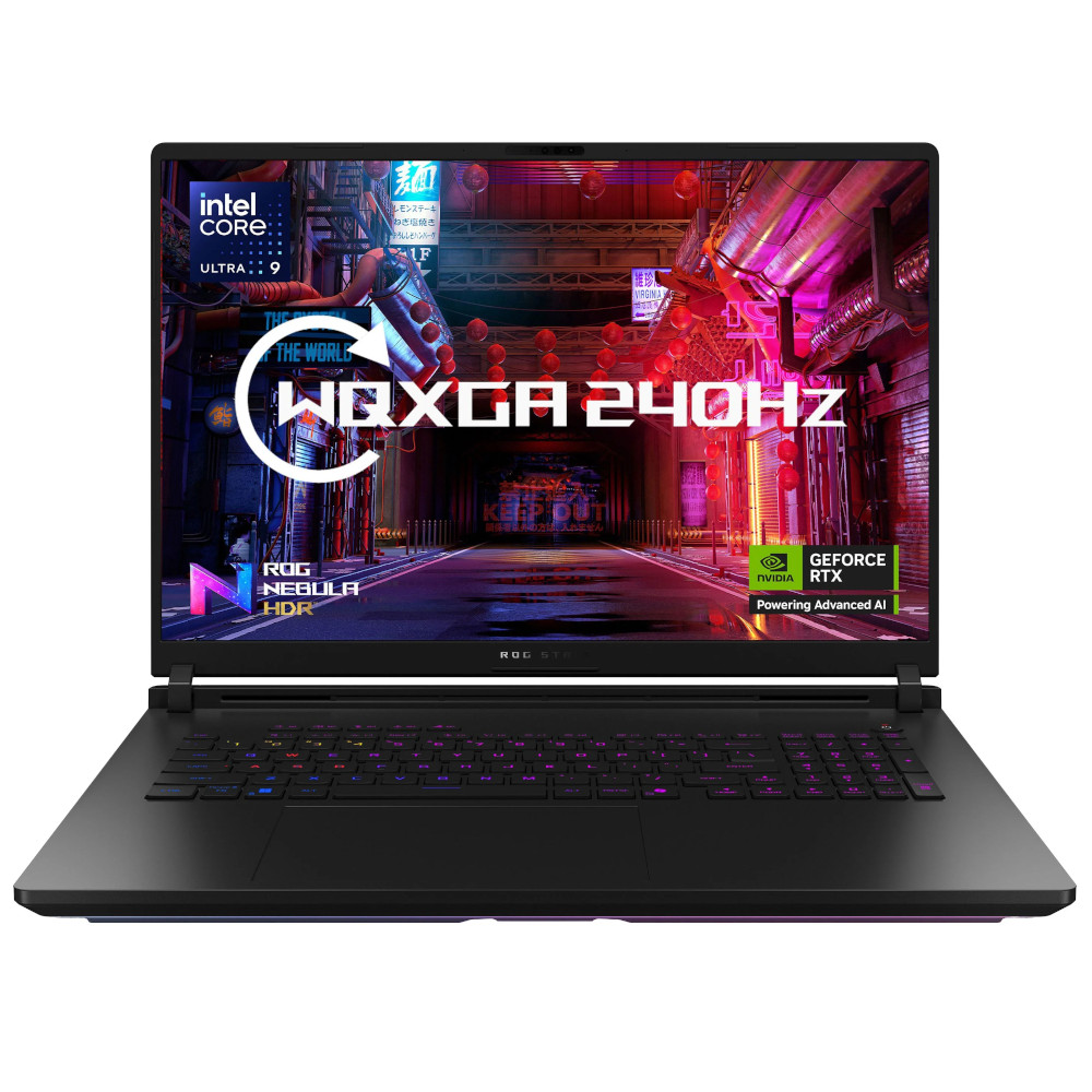 ASUS ROG Strix G18 NVIDIA RTX 5090 64GB 18.0 WQXGA 240Hz Mini LED Intel Core Ultra Core 9 275HX Gaming Laptop