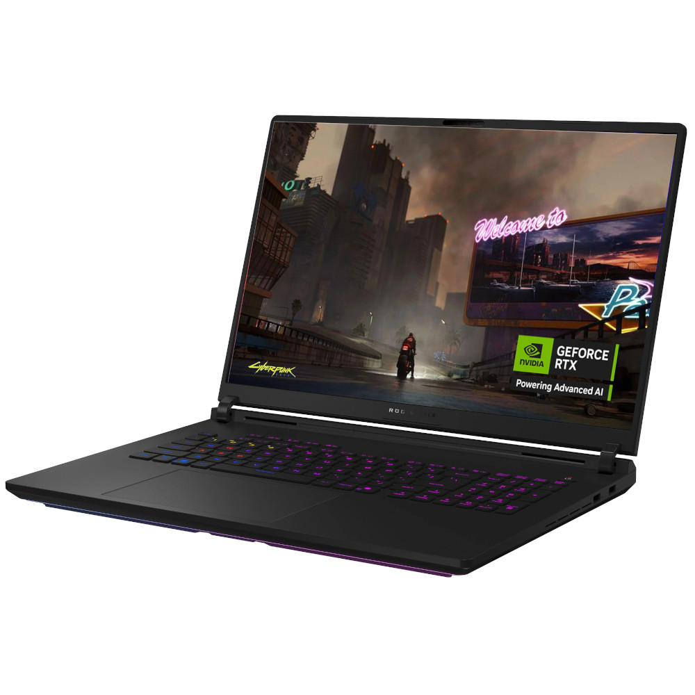 Asus - ASUS ROG Strix G18 NVIDIA RTX 5090 64GB 18.0 WQXGA 240Hz Mini LED Intel Core Ultra Core 9 275HX Gaming Laptop