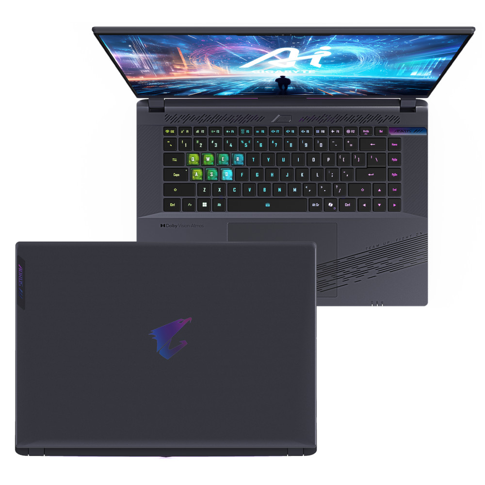 Gigabyte - Gigabyte AORUS 16X NVIDIA RTX 4060 16GB 16 QHD 165Hz i7-13650HX Gaming Laptop