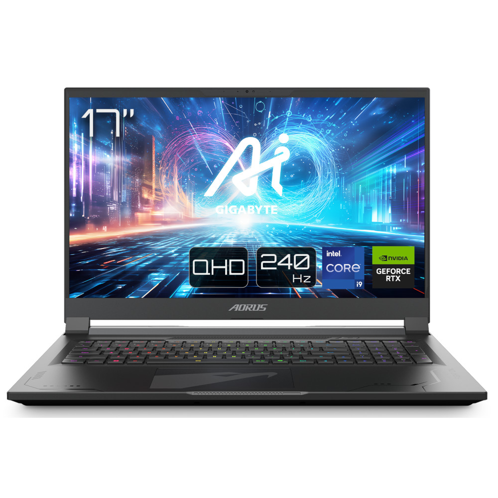 Gigabyte AORUS 17X NVIDIA RTX 4090 32GB 17.3 QHD 240Hz Intel i9-14900HX Gaming Laptop