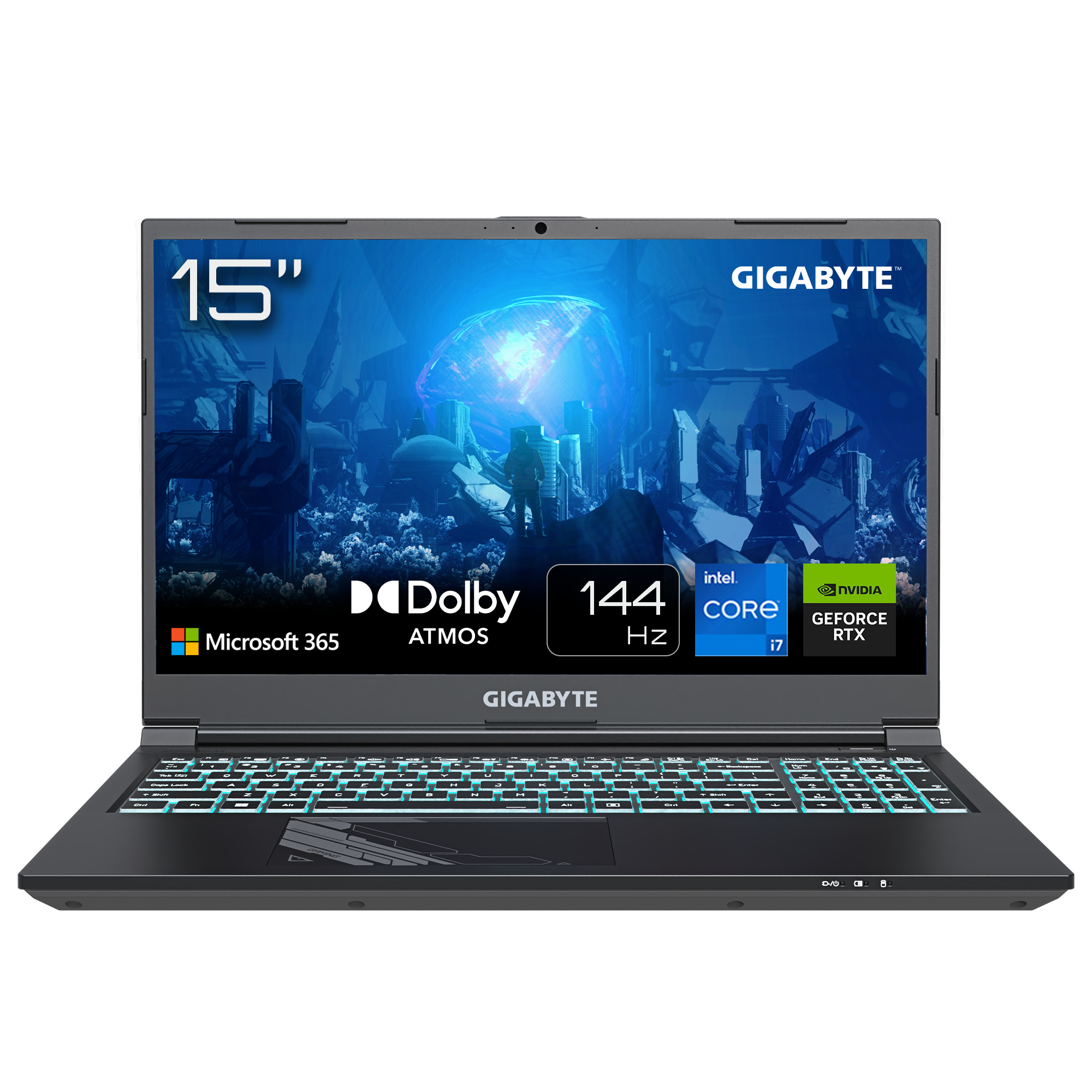 Gigabyte - Gigabyte G5 NVIDIA RTX 4050 16GB 15.6 FHD 144Hz Intel i7-13620H Gaming Laptop