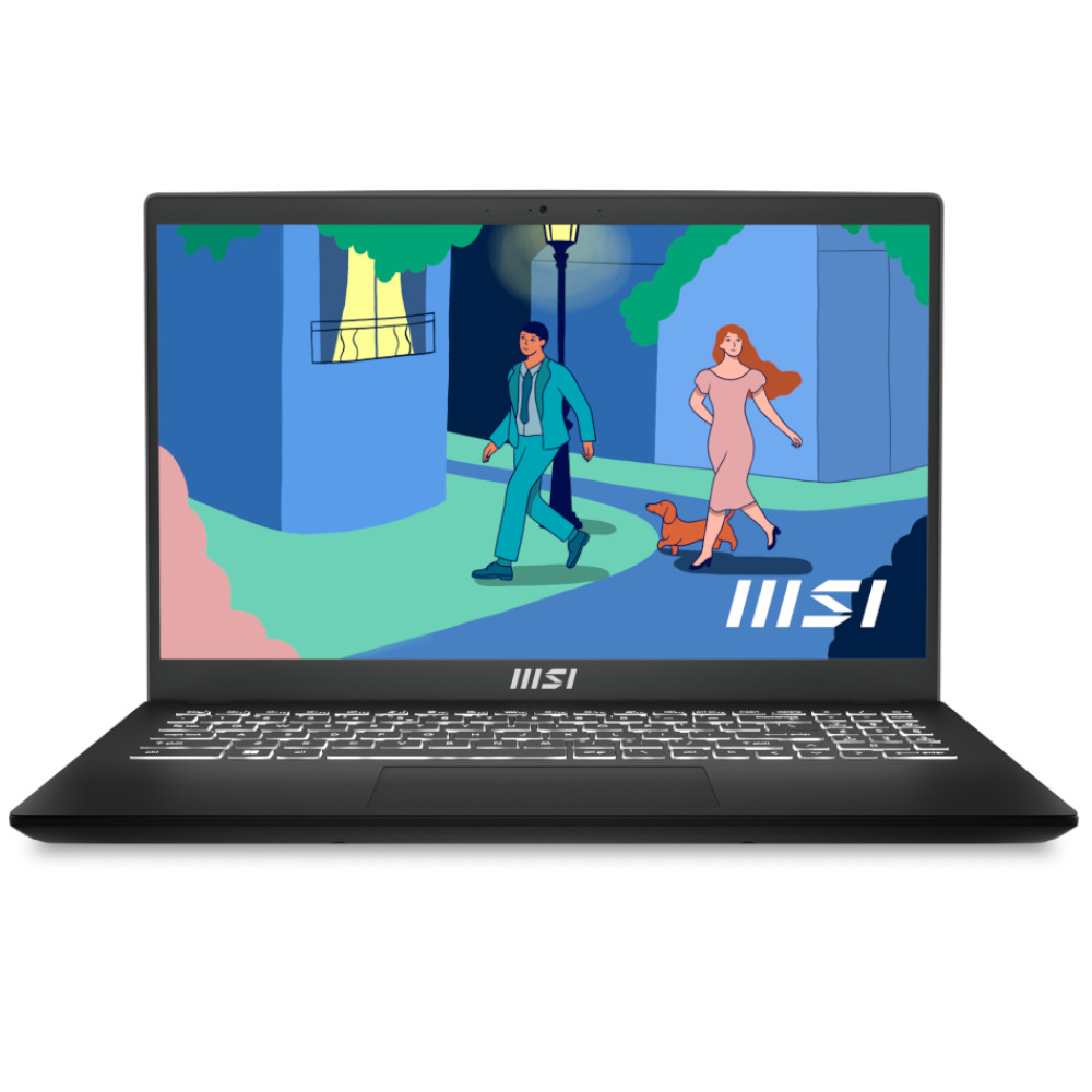 MSI - MSI Modern 15 B7M-086UK 8GB 15.6 FHD 512GB AMD Ryzen 7 7730U Laptop