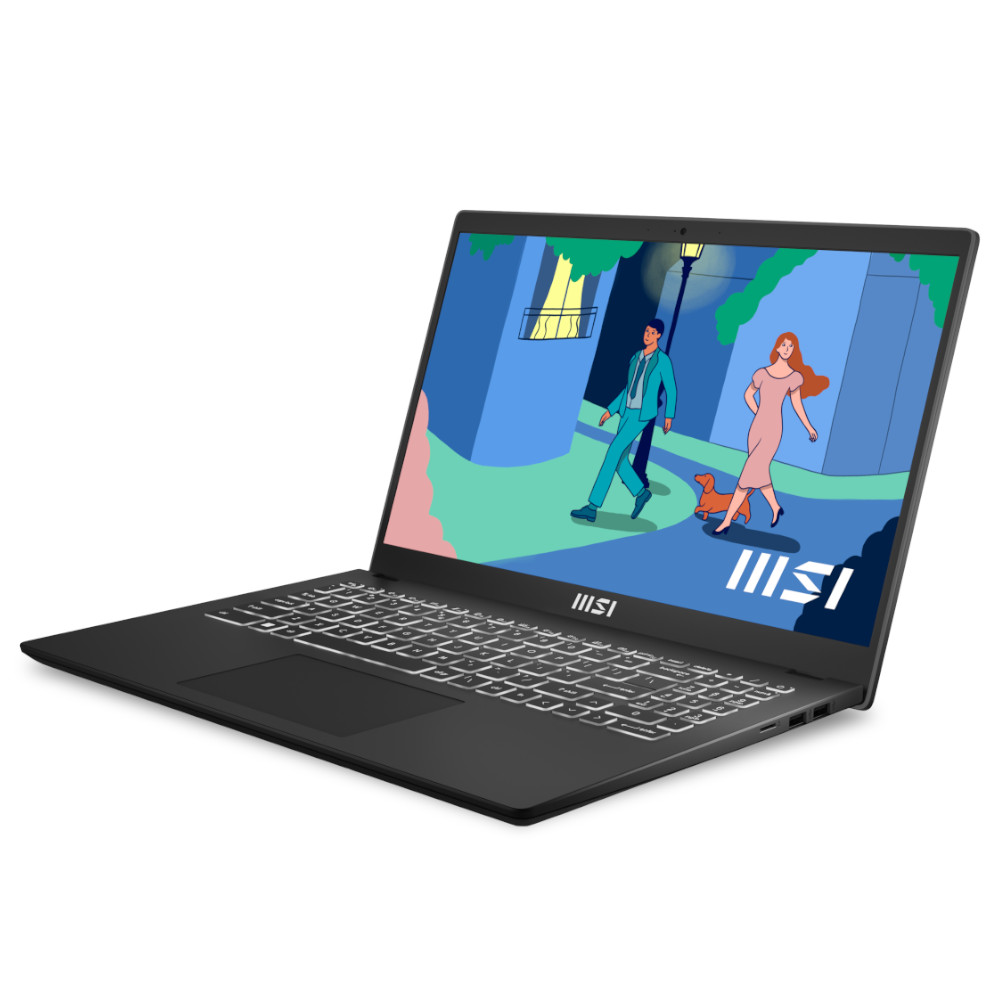 MSI - MSI Modern 15 B7M-086UK 8GB 15.6 FHD 512GB AMD Ryzen 7 7730U Laptop