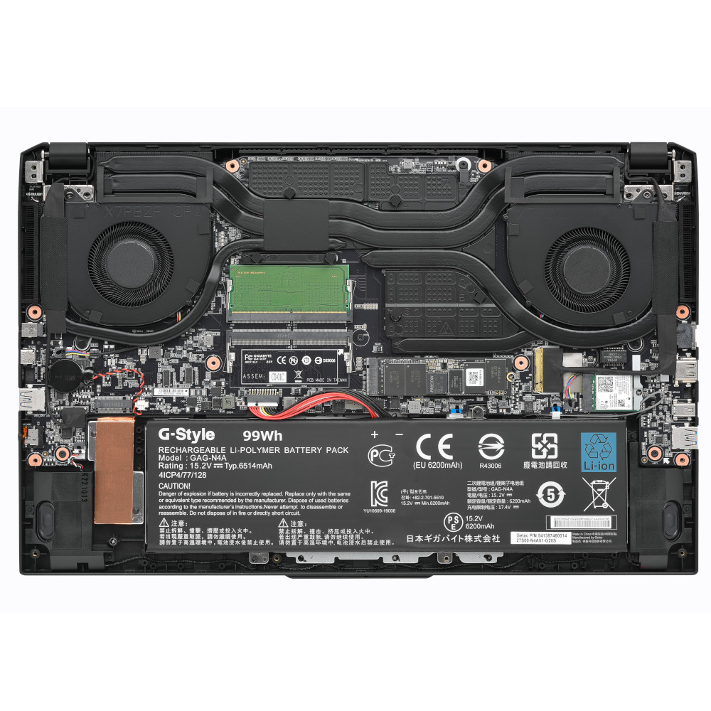 Gigabyte - Gigabyte AORUS 17H NVIDIA RTX 4080, 16GB, 17.3 FHD 360Hz, i7-13700H Gaming Laptop