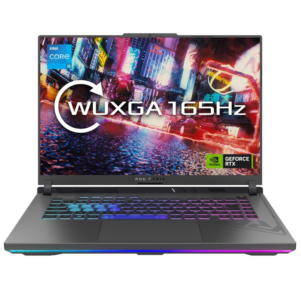  - ASUS ROG Strix G16 NVIDIA RTX 4060, 16GB, 16.0" WUXGA 165Hz, Intel i5-13450HX Gaming Laptop
