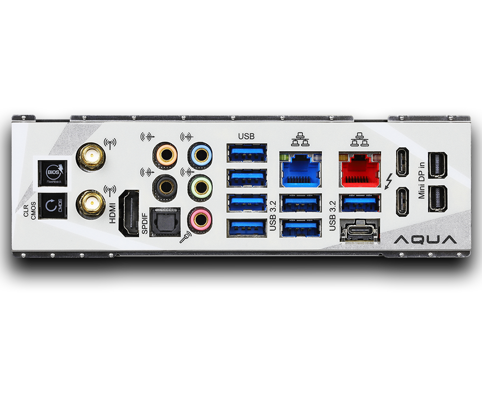 ASRock - Asrock Z490 Aqua (Socket LGA 1200) DDR4 EATX Motherboard