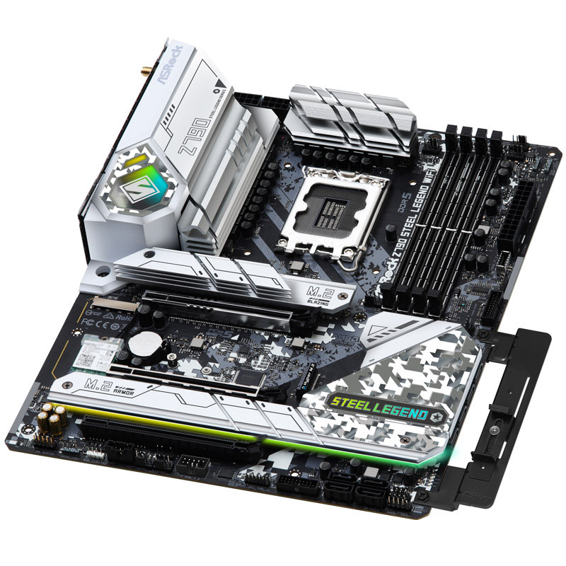 Asrock Z790 Steel Legend WiFi (LGA 1700) DDR5 ATX Motherboard | OcUK