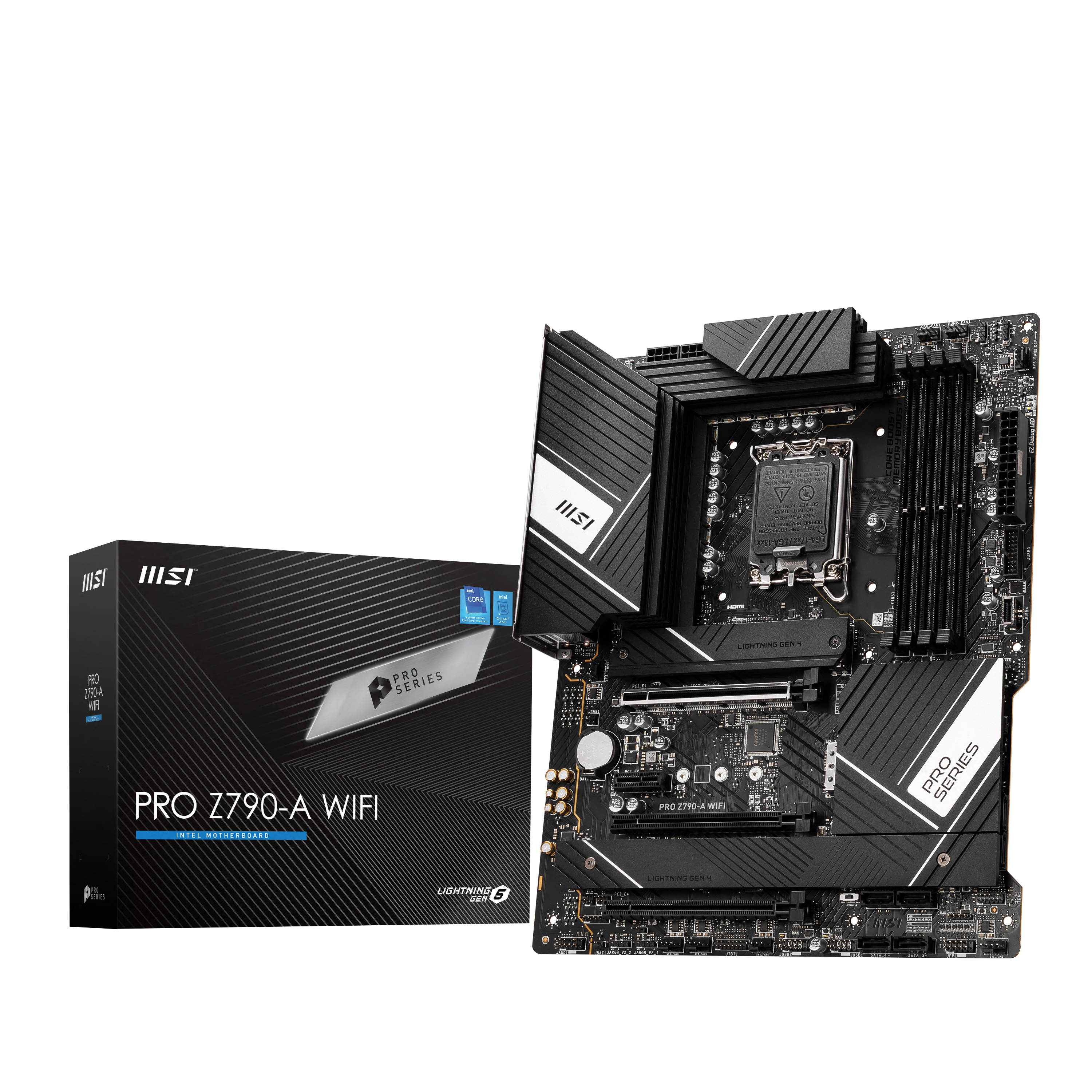 MSI - MSI Pro Z790-A WIFI (LGA 1700) DDR5 ATX Motherboard