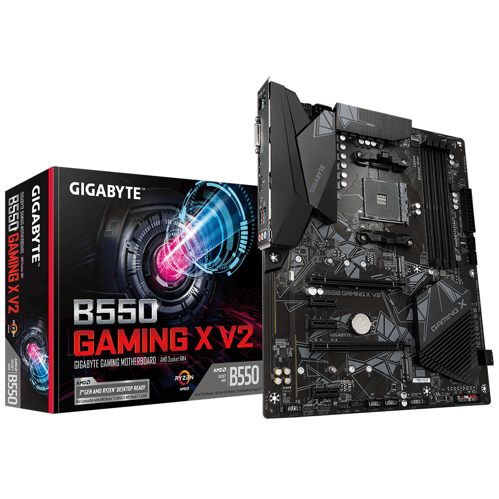 Gigabyte B550 Gaming X V2 (AMD AM4) B550 ATX Motherboard