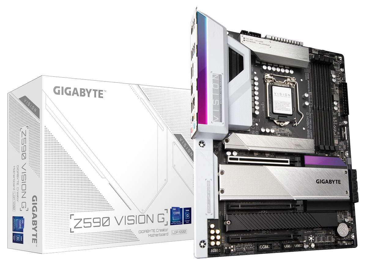 Gigabyte Z590 Vision G (Socket LGA 1200) DDR4 ATX Motherboard