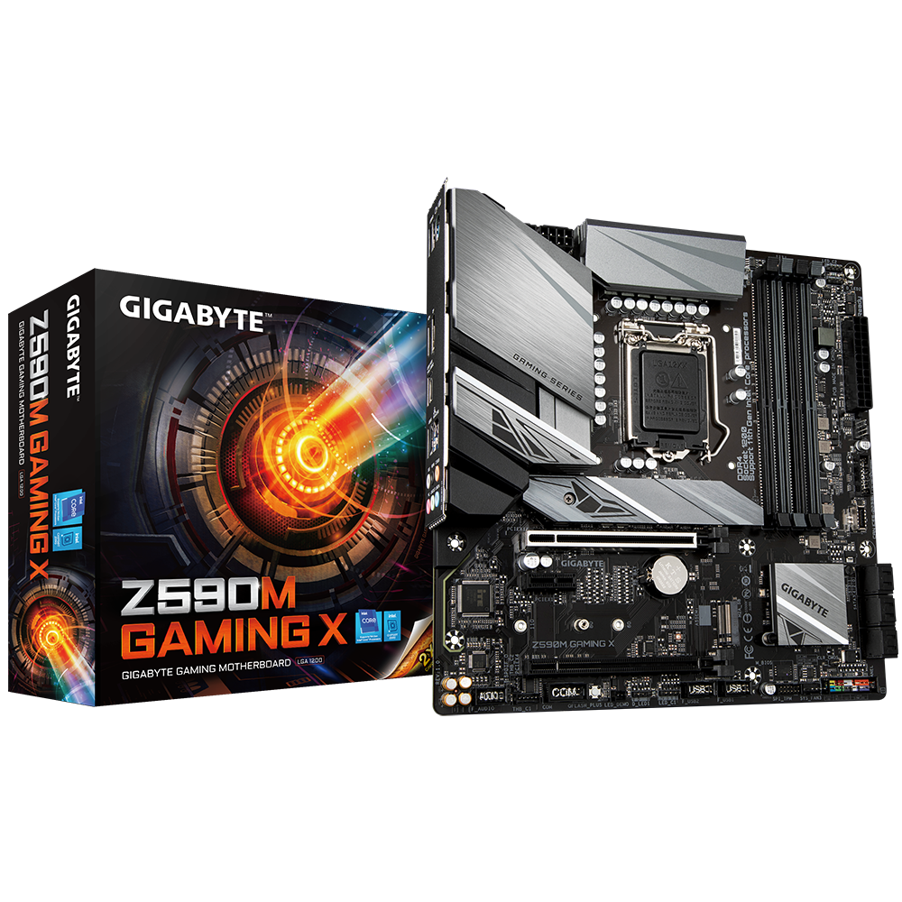 Gigabyte Z590M Gaming X (Socket LGA 1200) DDR4 Micro ATX Motherboard